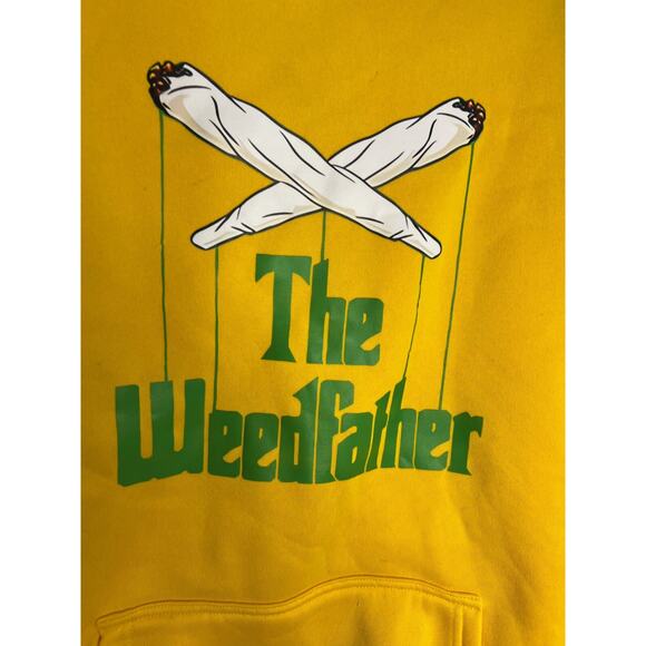 The WEEDFATHER Hooded Sweatshirt Size XL - Picture 3 of 4